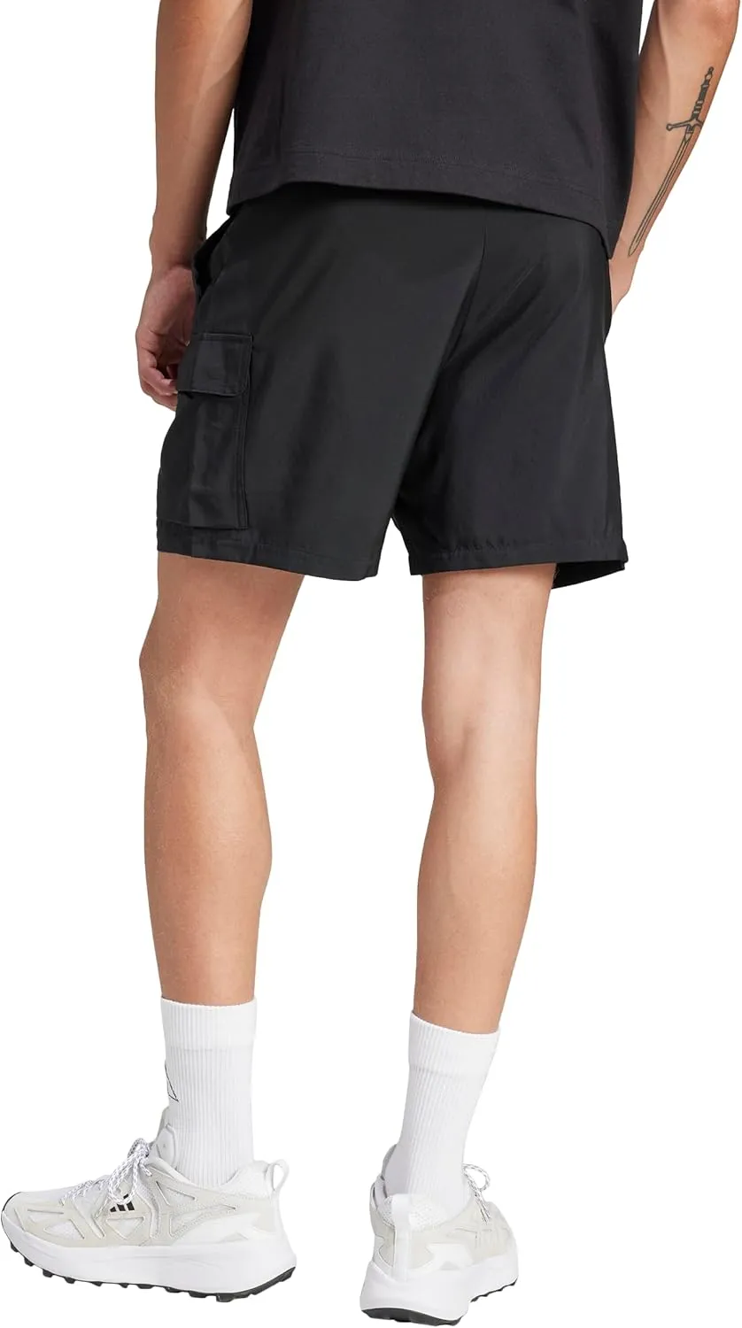 adidas Men's Essentials Small Logo Cargo Chelsea Shorts