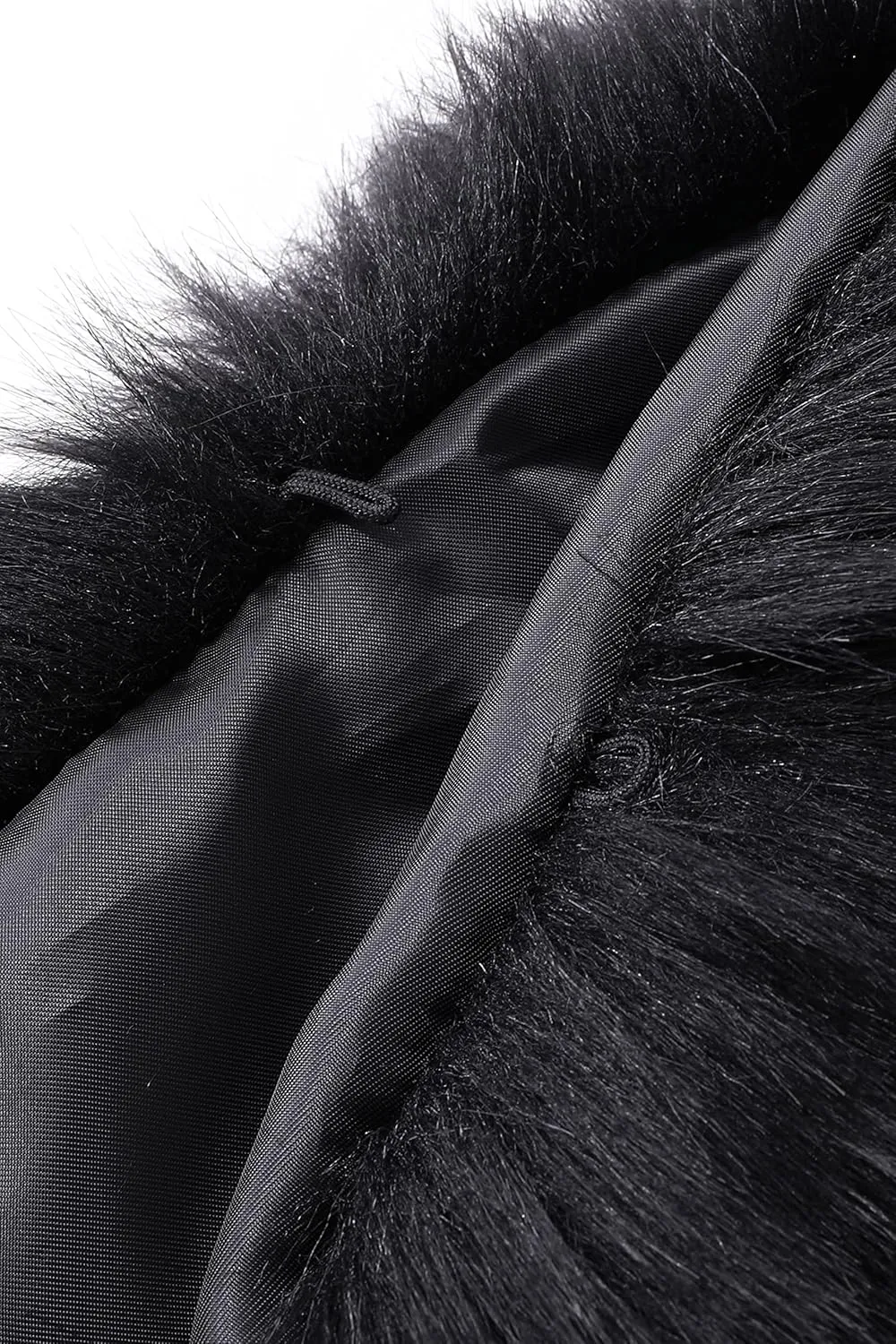 BABEYOND Faux Fur Shawl for Women with Collar Scarf Wrap Faux Fur Evening Cape for Winter Coat