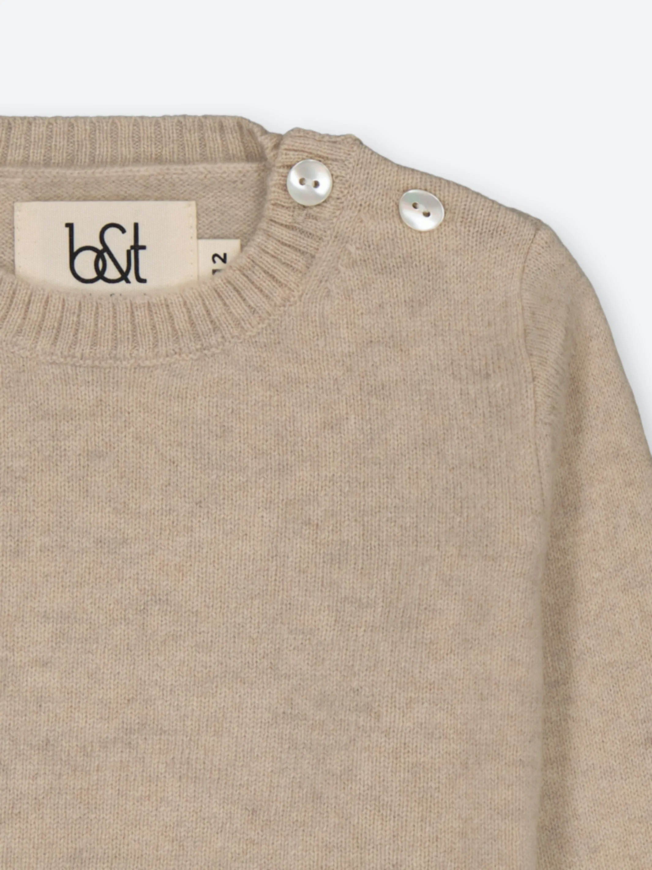 BABY SWEATER BEIGE