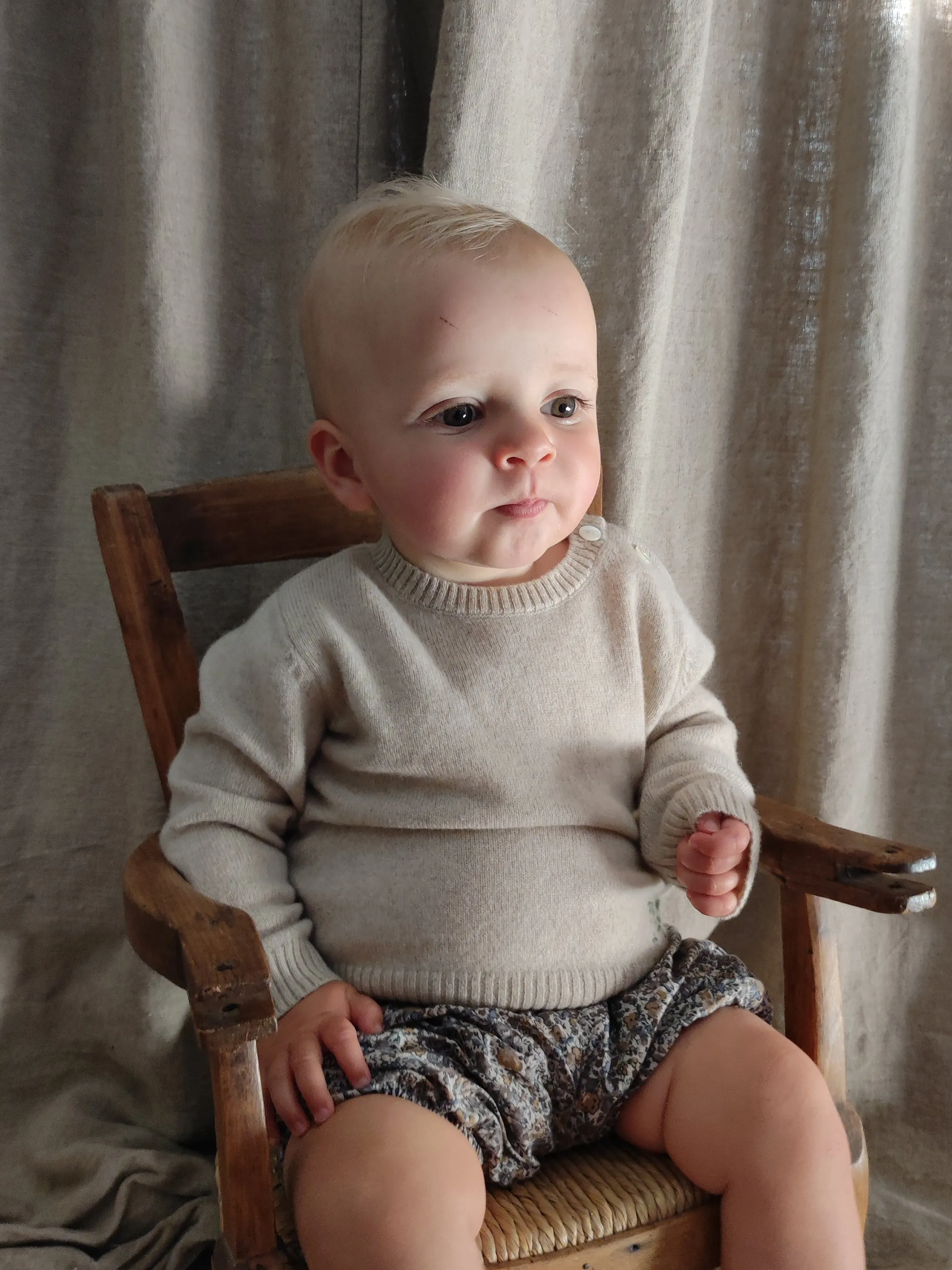 BABY SWEATER BEIGE