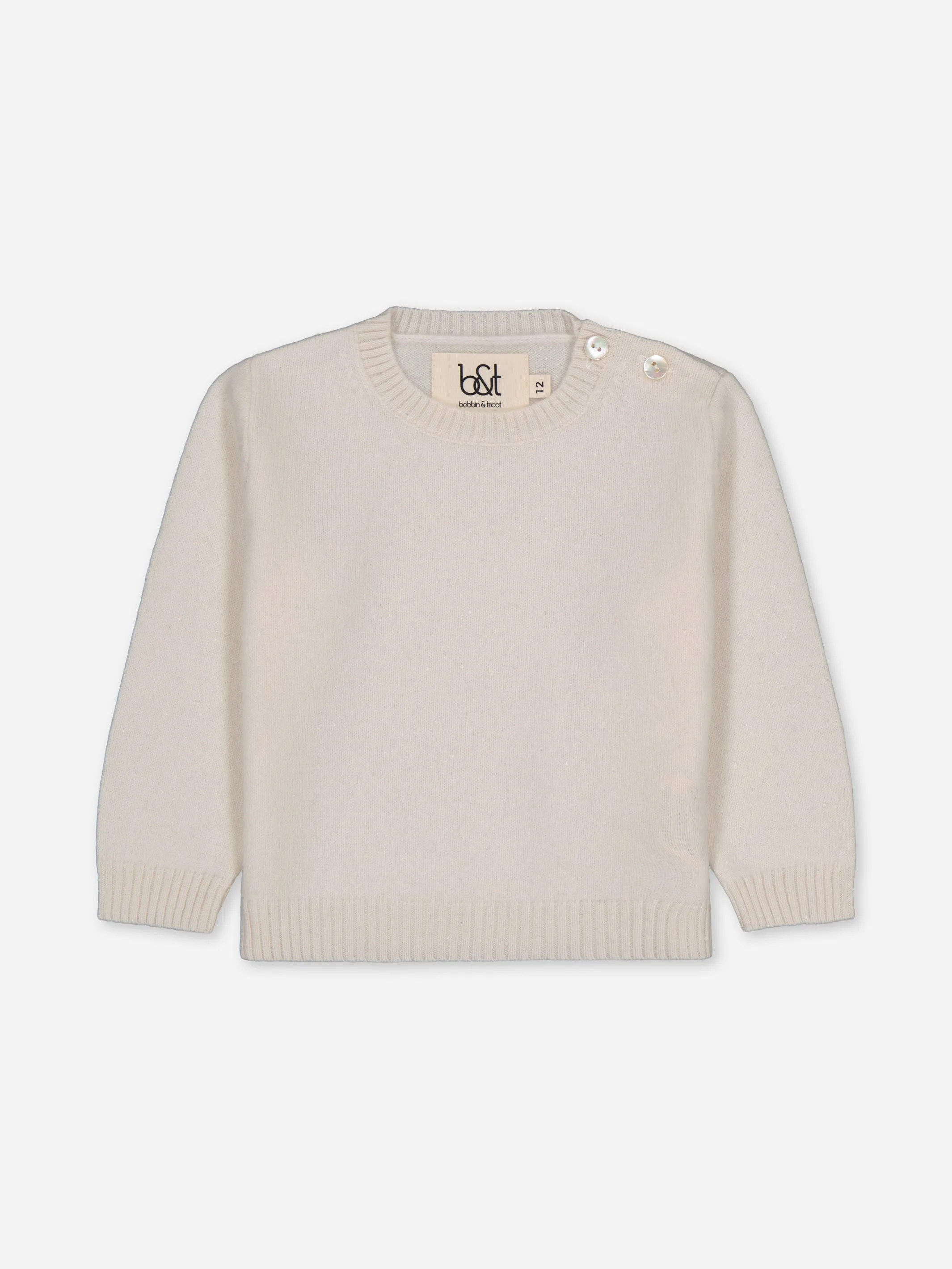 BABY SWEATER IVORY