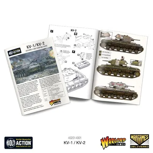 Bolt Action - Tank War: Soviet KV1/2 Heavy Tank   Digital Guide: Tank War