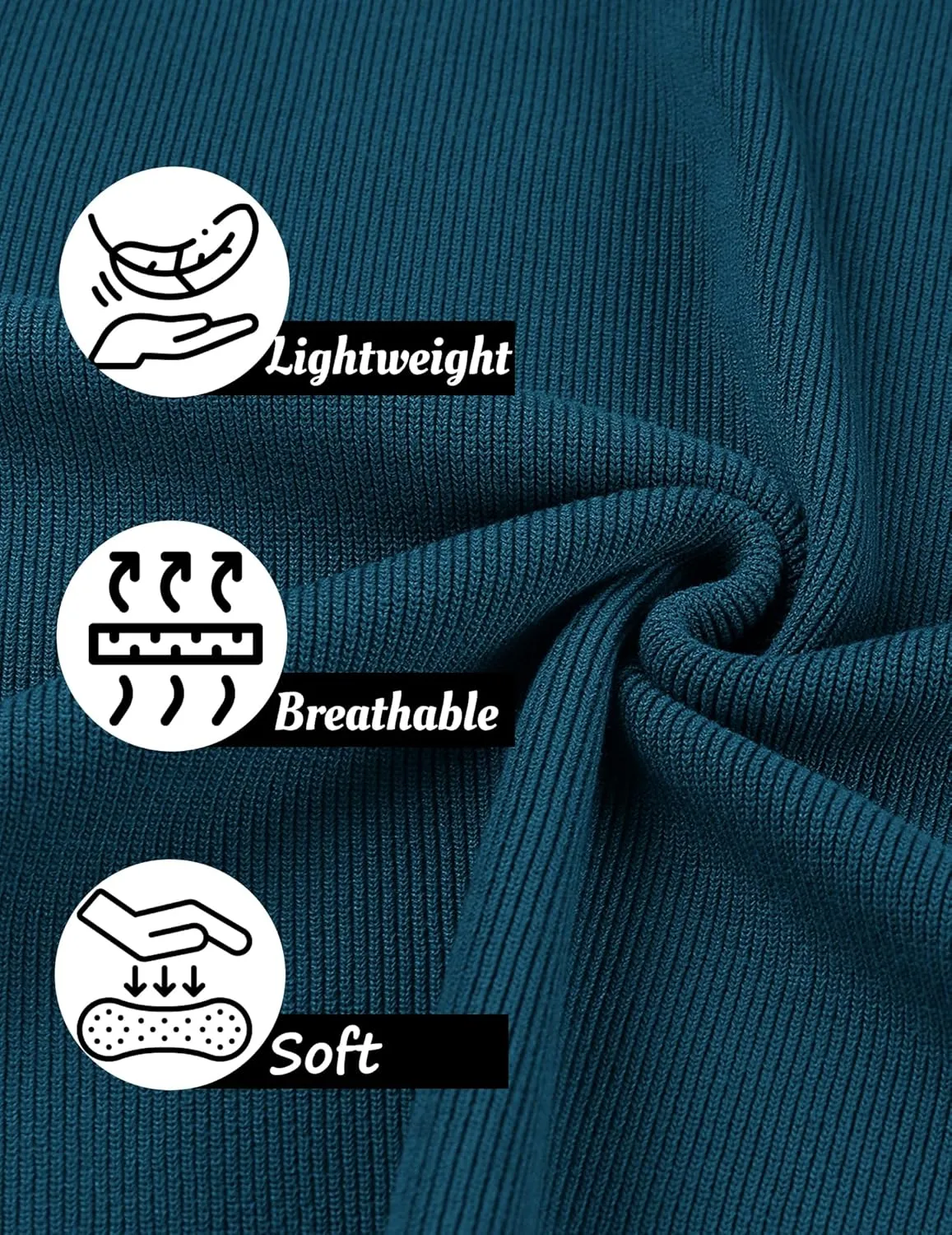 COOFANDY Mens Slim Fit Knit Polo Shirts Business Lightweight Polo Sweater Casual Summer Ribbed Textured Collared T Shirt