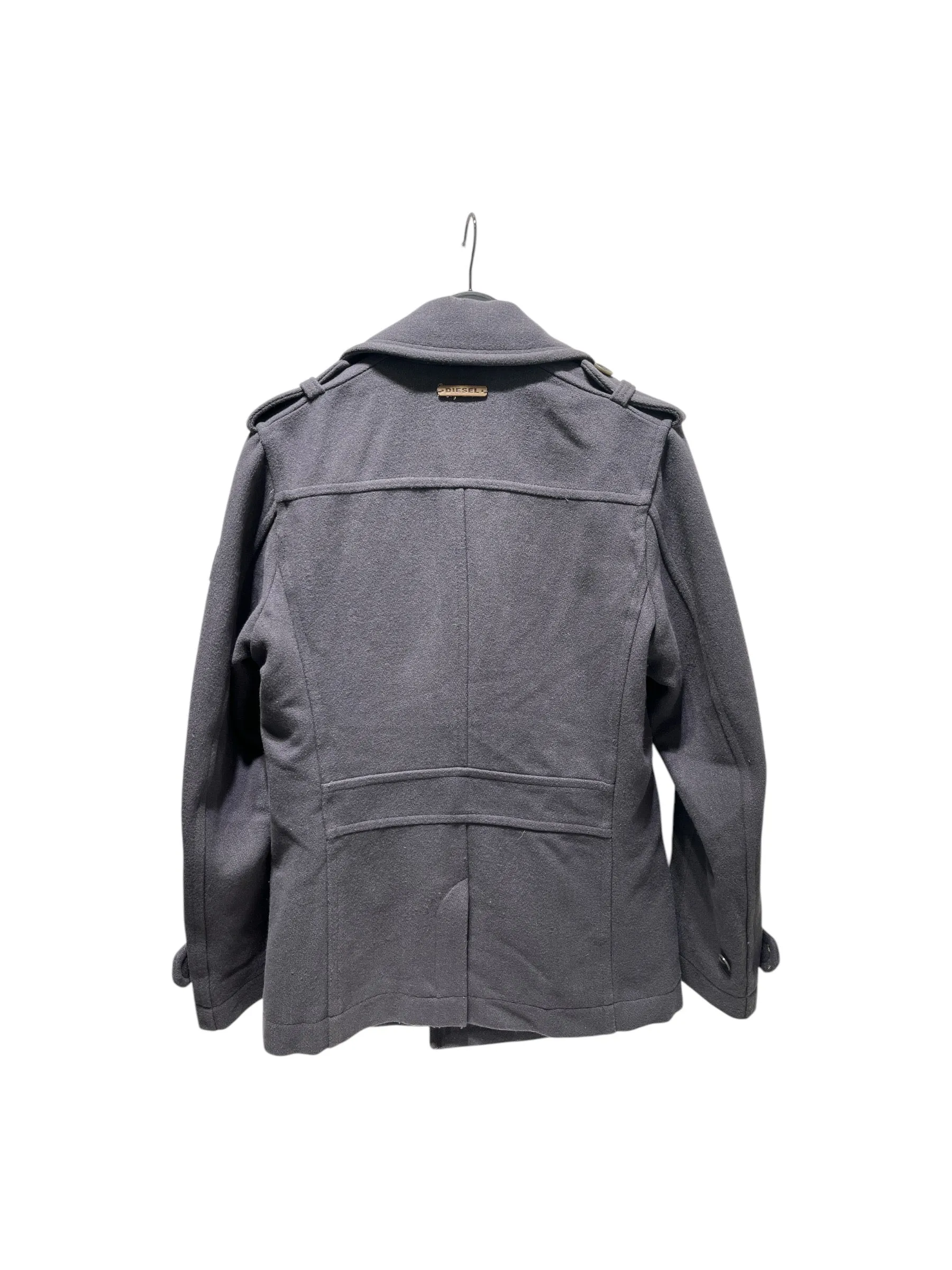DIESEL/Trench Coat/M/Wool/GRY/