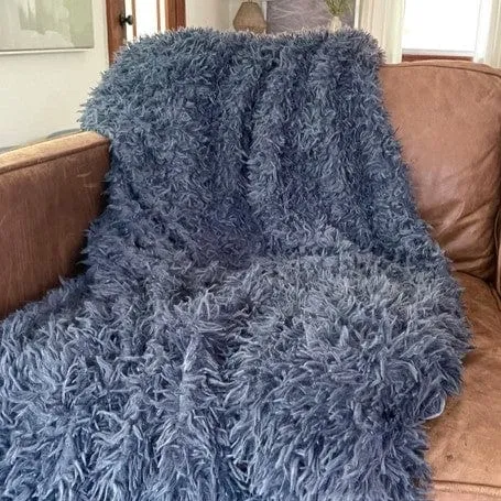 Faux Fur Throw