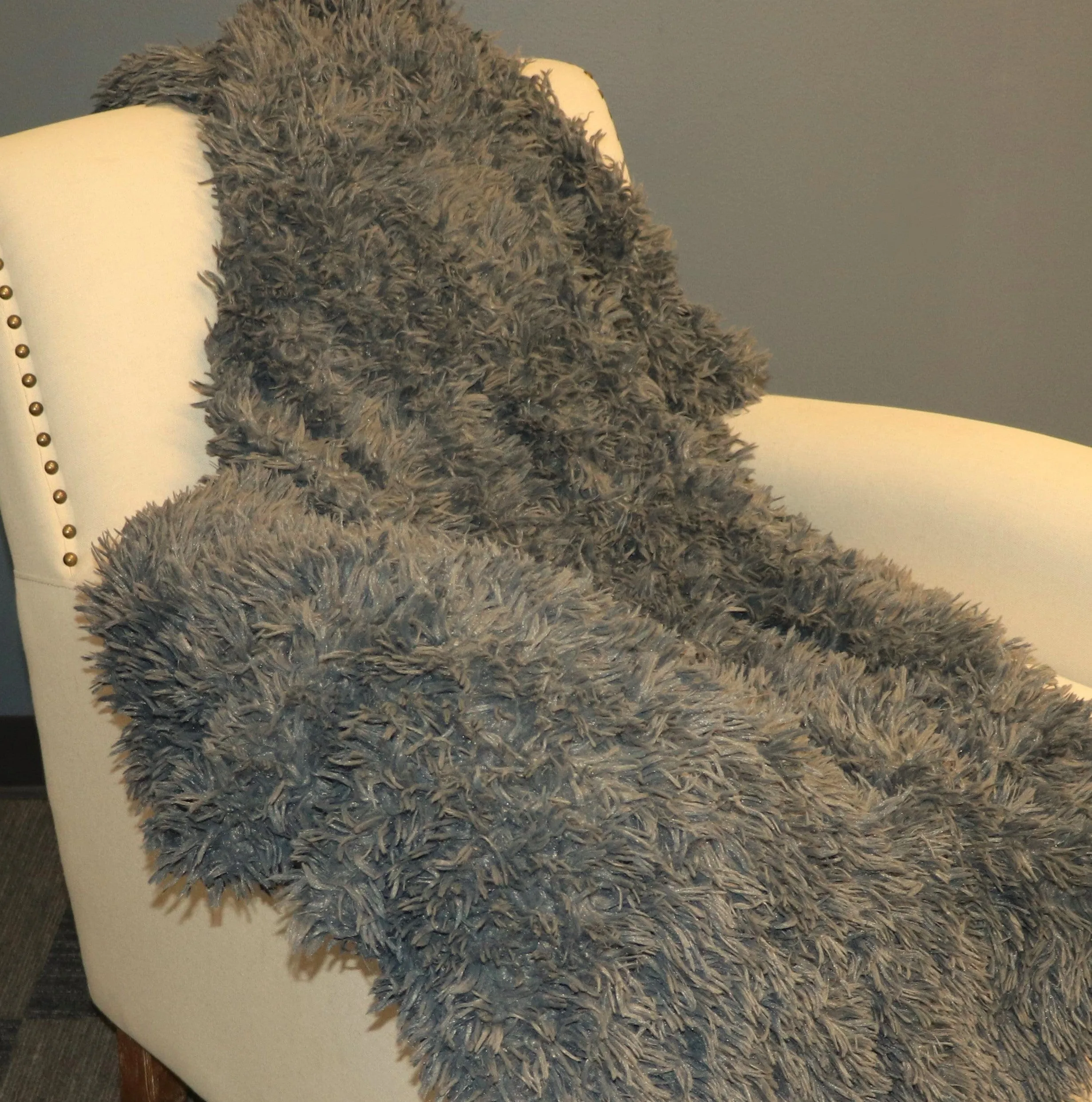 Faux Fur Throw
