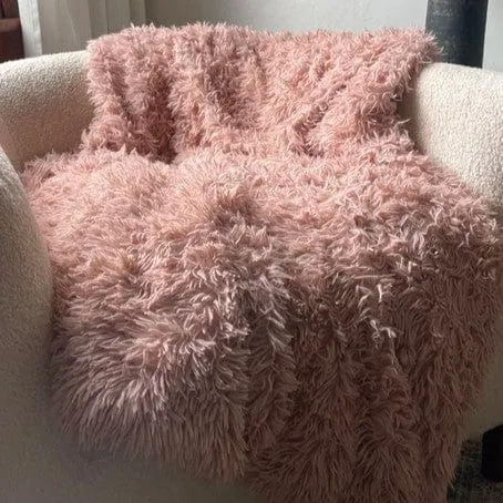 Faux Fur Throw