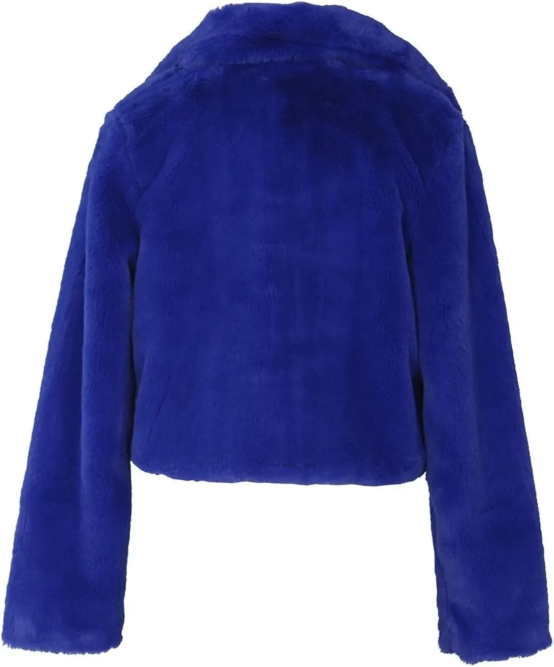 JURIS Ladies Fur Coats Fur Coat - A Stylish Winter Essential Faux Fur Cardigan Short Jacket Women's Plush Jacket