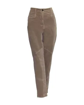 Luisa Cerano Velvet Biker Pants