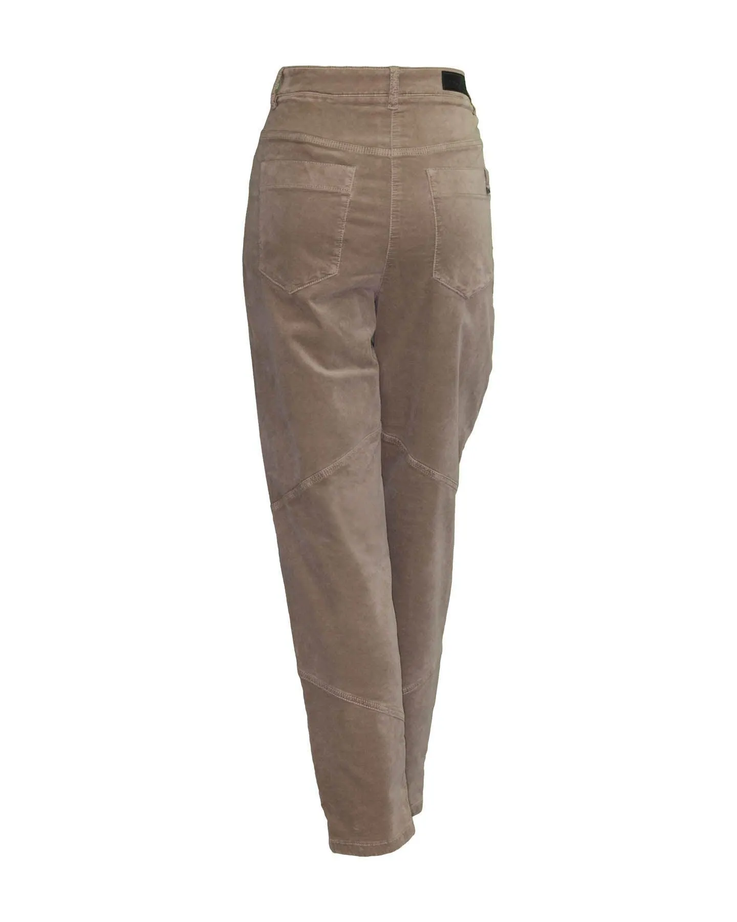 Luisa Cerano Velvet Biker Pants