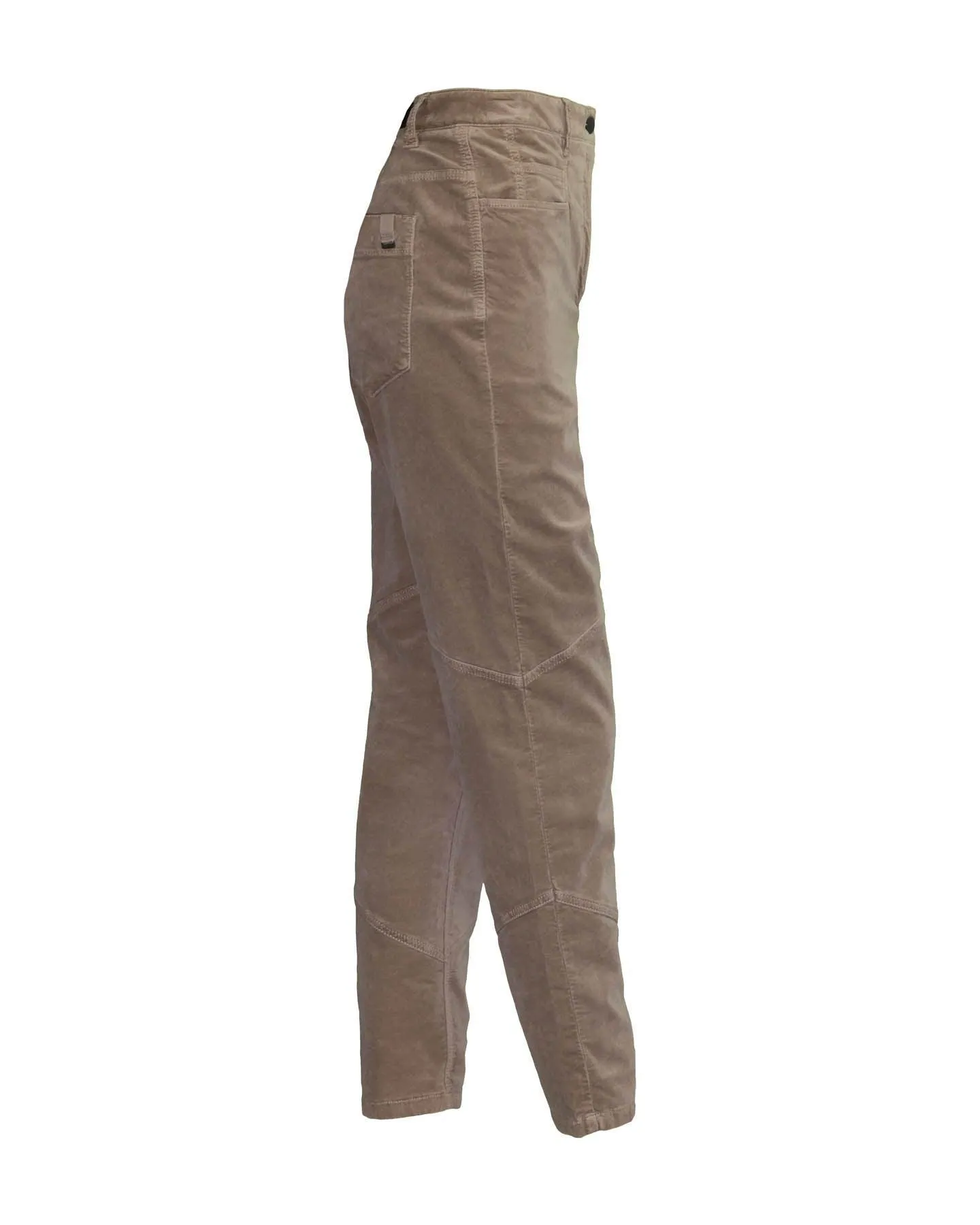 Luisa Cerano Velvet Biker Pants