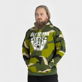 Premium Hoodie, Ulfhedinn, M90 Green Camo