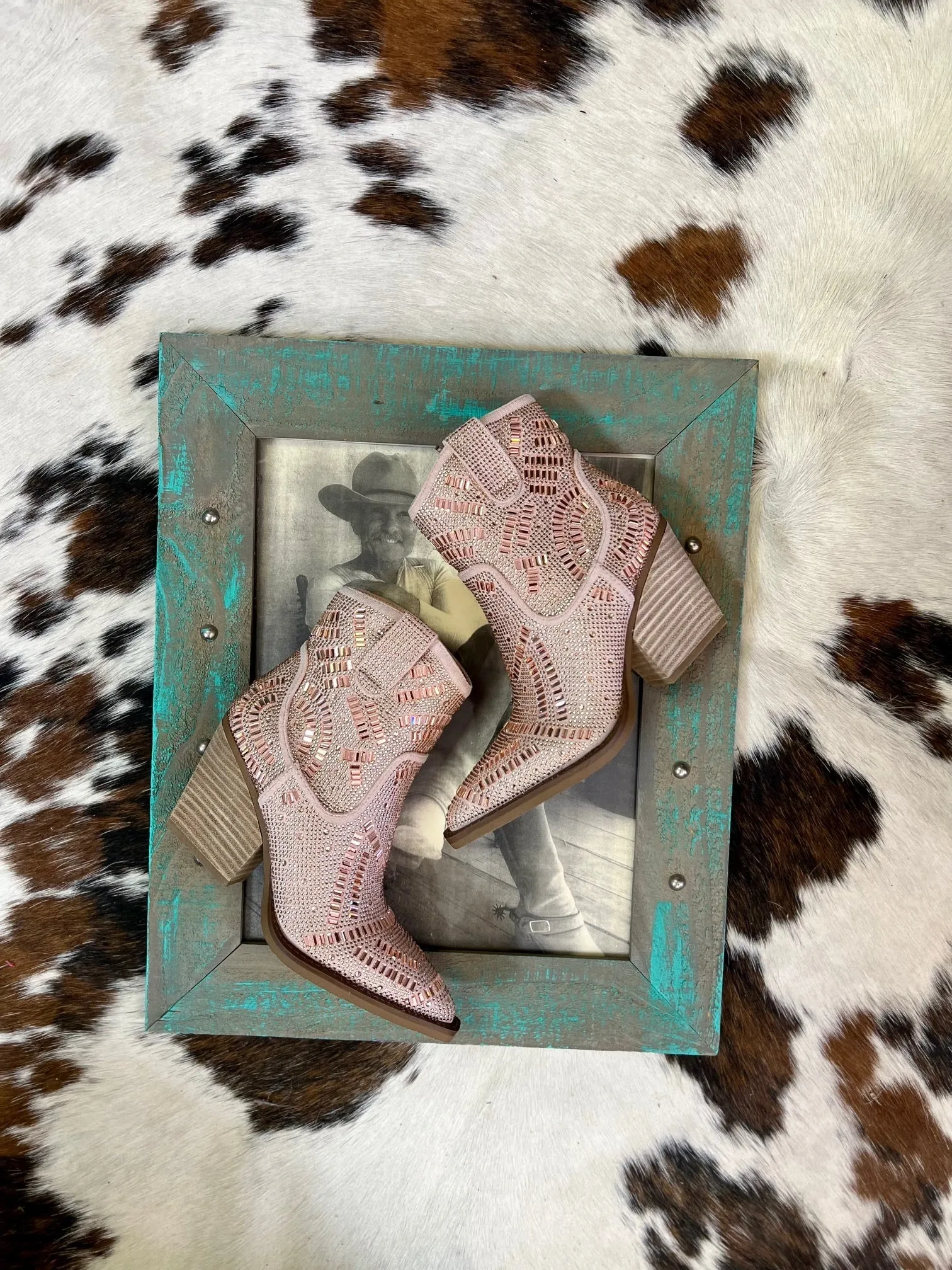 Rose Gold Maze of Life Booties