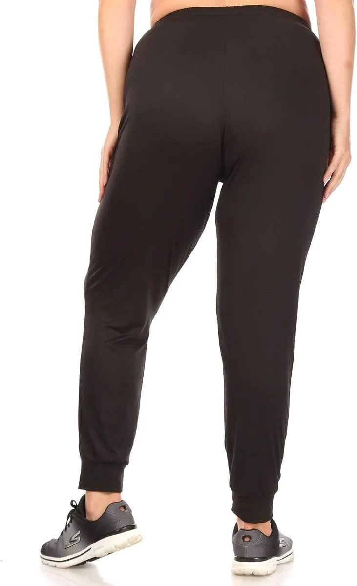 ShoSho Womens Plus Size Jogger Pants Sweatpants with Pockets