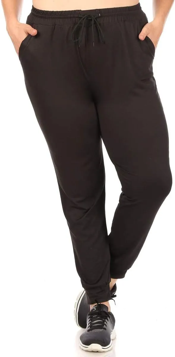 ShoSho Womens Plus Size Jogger Pants Sweatpants with Pockets