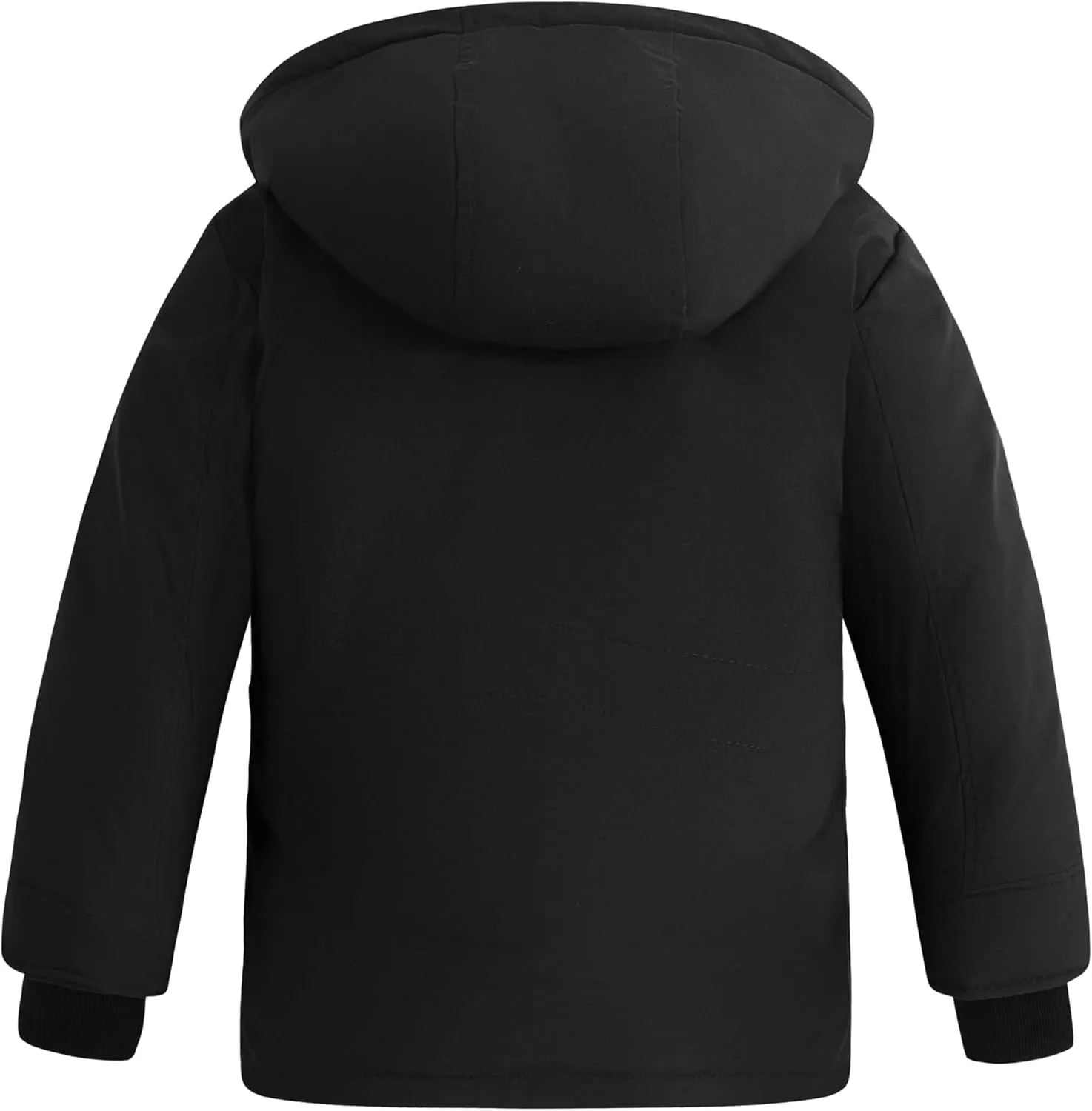 wantdo Boy's Winter Coat Warm Puffer Jacket Waterproof Snow Coat Hooded