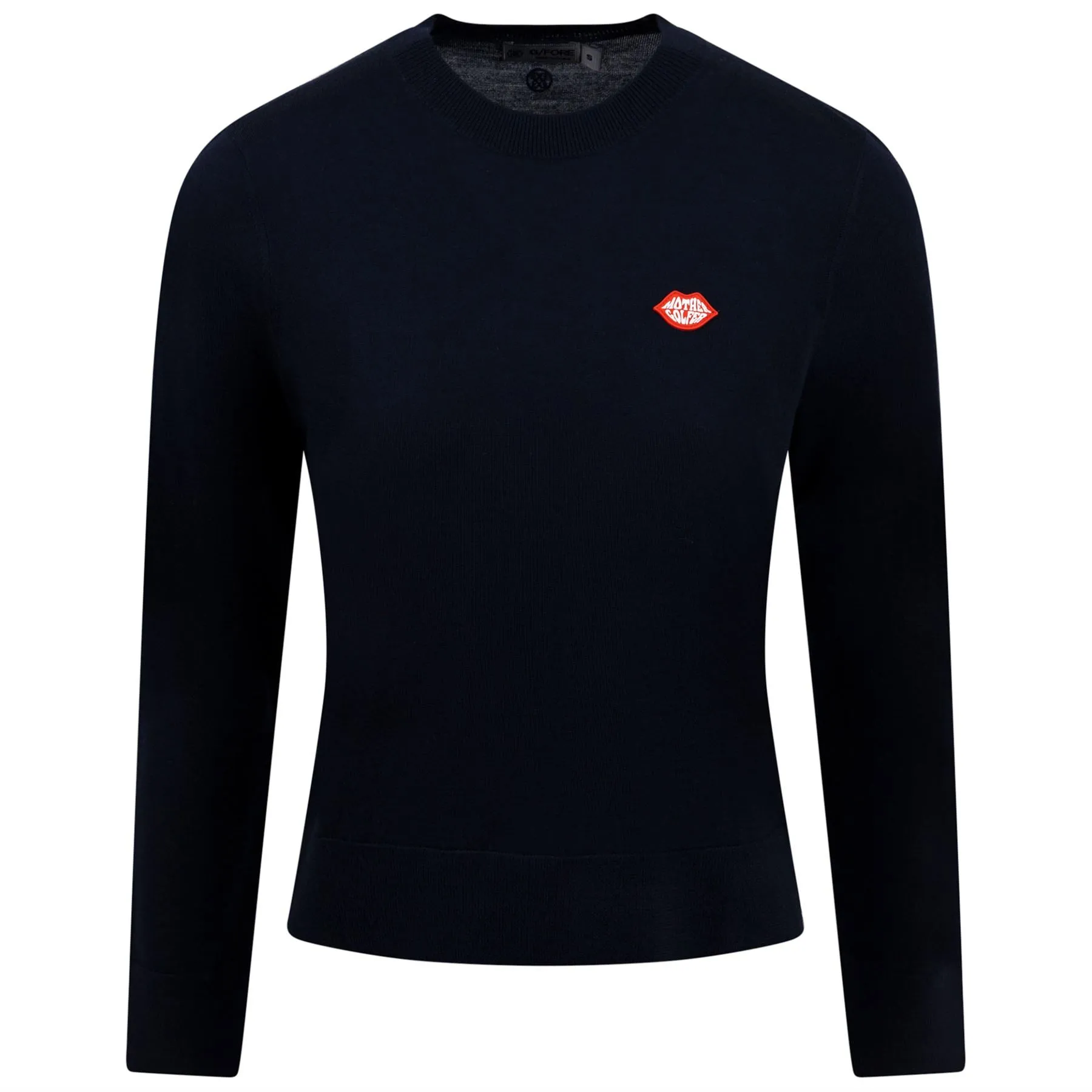 Womens Mother Golfer Crew Sweater Twilight - SS23